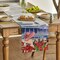 Rose Horse Racing Castle Kentucky Derby Table Runner, Sports Festival Kitchen Dining Table Decoration for Home Party Decor 13x72 Inch